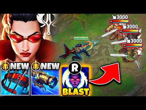 Vayne just got some shiny new toys and it completely broke her... (SUPER CRIT WITH ULT)