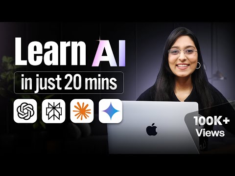 Learn AI in 20 Minutes for Beginners (2026 Guide)