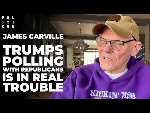 James Carville: Trumps Polling With Republicans Is In Real Trouble Because Of EPSTEIN