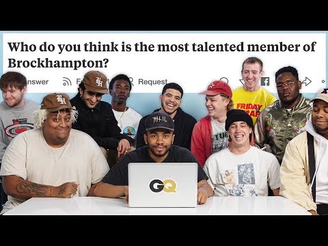 BROCKHAMPTON Replies to Fans on the Internet | Actually Me | GQ