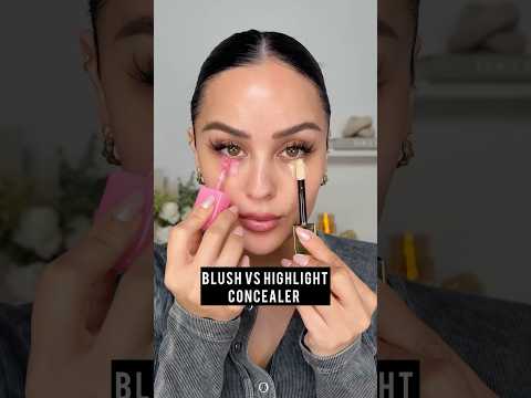 Blush Vs Highlight Concealer l Christen Dominique