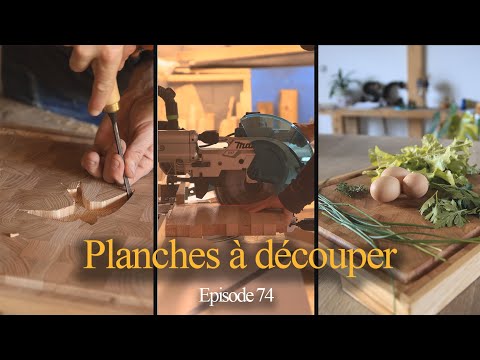 PLANCHES À DÉCOUPER EN BOIS DEBOUT ! EP-74 - Rénovation