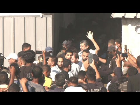 Freed Palestinian prisoners arrive in Gaza's Khan Yunis | AFP