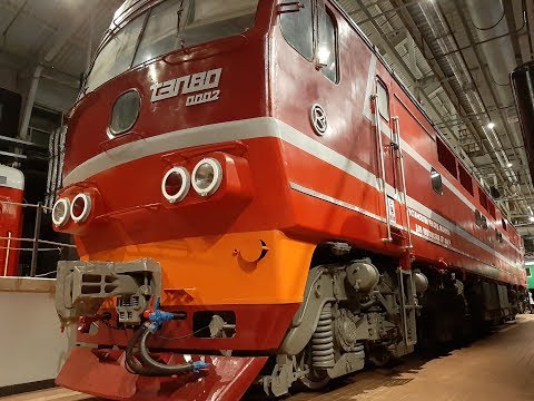 Самый быстрый тепловоз в мире. Обзор ТЭП80 / The fastest diesel locomotive in the world.