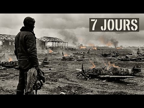 Un As Allemand Rentre à la Base et Découvre 5 000 Avions de la Luftwaffe Détruits en 7 Jours