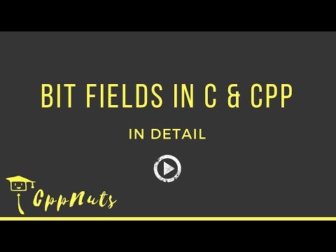 Bit Fields In C & C++