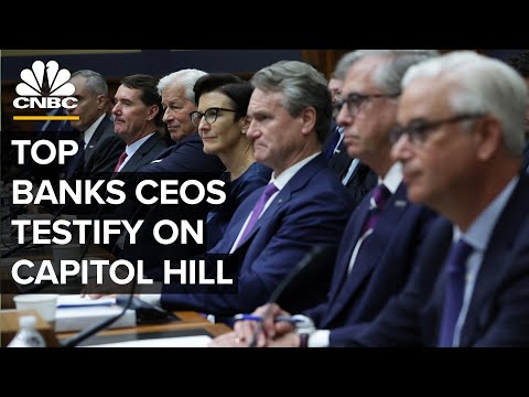 Jamie Dimon and other bank CEOs get grilled by Congress in second day of hearings — 9/22/22