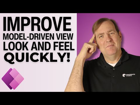How To Quickly Improve Your Power Apps Model-Driven View Look and Feel! 🎨