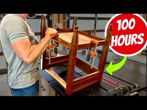 When a Simple Build Becomes a Nightmare || Side Table Build From Start to Finish