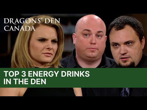 Top 3 Energy Drinks Pitched In The Den | Dragons' Den Canada