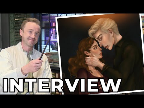 "IT'S AMAZING!" Tom Felton Says He & Emma Watson Have Discussed "Dramione" HARRY POTTER Fan Fiction