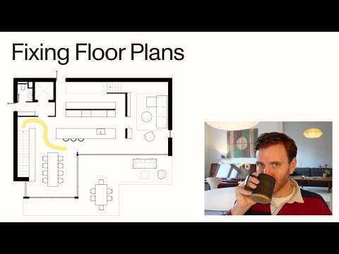 interior designer fixes architects floor plans