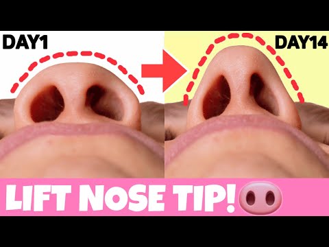 Best Exercises To Lift Your Nose Tip, Reshape Nose Fat, Get Slim Nose Without Surgery