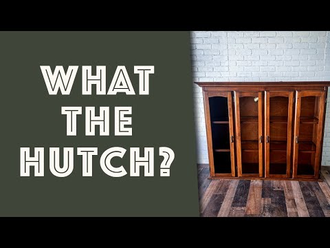 China Cabinet Updated/ Hutch gets DIY BASE and FUSION Paint