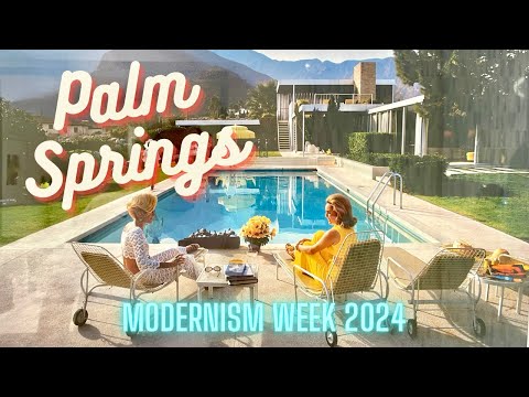 A Road Trip to Palm Springs, California for Modernism Week 2024! 🚘☀️🌴