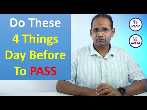 4 Things to do the day before your exam?