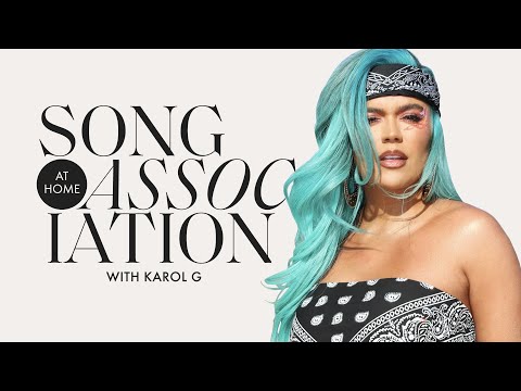 KAROL G Sings Daddy Yankee, P!nk, and “LOCATION” in a Game of Song Association | ELLE