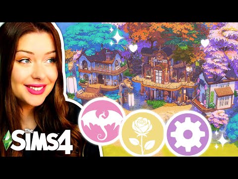 Each Treehouse is a Different Aesthetic in The Sims 4