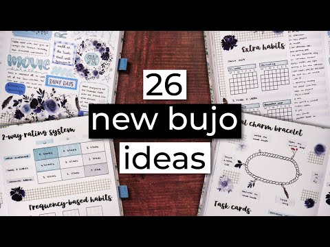 26 NEW Bullet Journal Ideas for Your 2026 Setup 💜