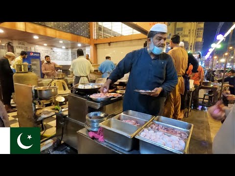 Karachi Night Market Street Food Mukbang - World Travel Part 2: Pakistan 🇵🇰 [3]