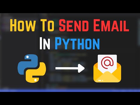 How To Send Email In Python | Smtplib Tutorial