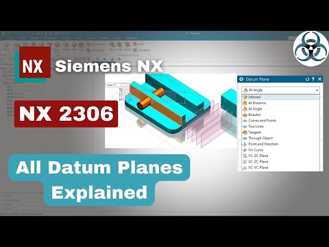 Siemens NX- Creating Datum Planes in NX 2306