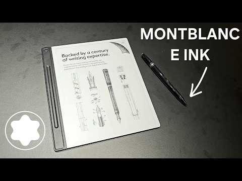 Montblanc Digital Paper - First Impression and Drawing ✒️