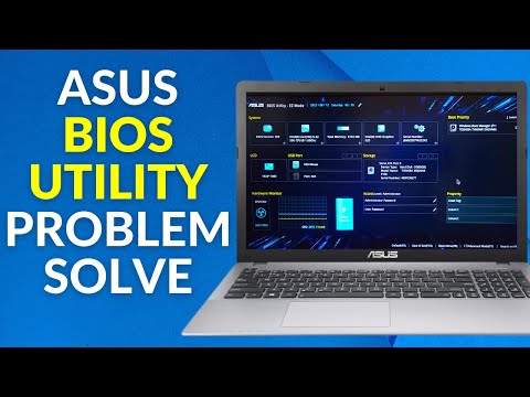 How to fix Asus Laptop Bios Utility Problem | Asus Bios Utility Ez Mode Stuck Problem Solved