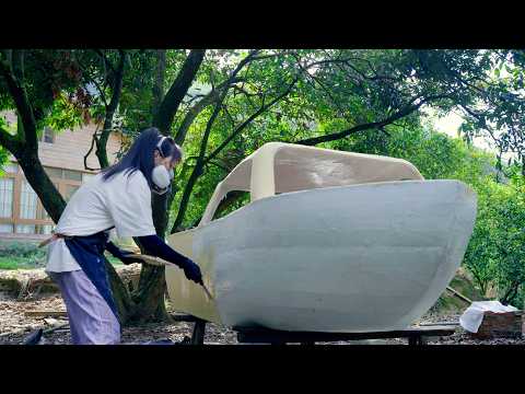 I Build A Candle-powered Boat From Miyazaki Hayao's Movie"Ponyo"