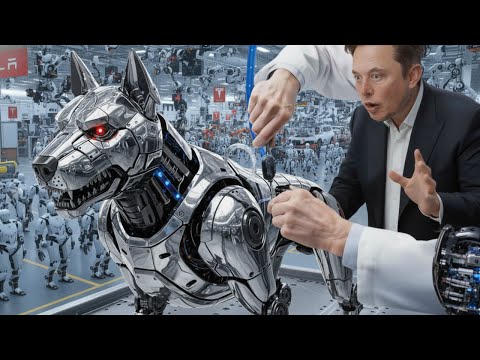 Inside the Tesla CyberDog Factory: Building the World’s Most Advanced Robot Dog (Full Process)