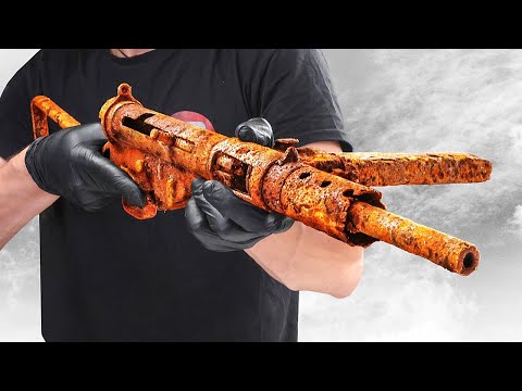 British STEN Mk2 | Old Rusty Gun Restoration