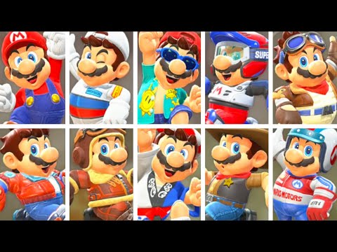 How to Unlock All Mario Costumes - Mario Kart World