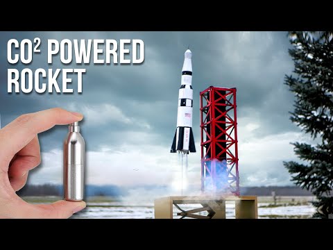 DIY Rocket Powered by BB Gun Cartridge