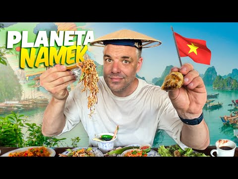 COMIENDO en el BUFFET DEL CRUCERO MÁS FAMOSO de VIETNAM! | LA BAHIA DE HALONG, NAMEK en la TIERRA