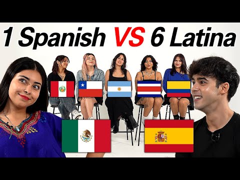 Can Spanish Boy Guess 6 Latin American Girls' Nationality?