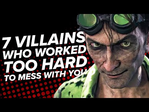 7 Villains Who Worked WAY Too Hard Just to Mess With You