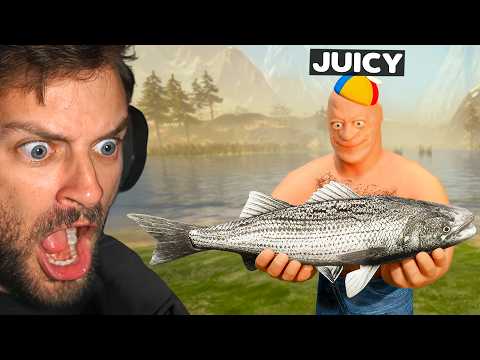The Boys play the DUMBEST FISHING Simulator...
