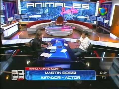 Martín Bossi en Animales Sueltos con Alejandro Fantino