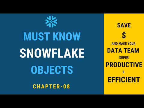 Snowflake Must Know New Objects  | Chapter-8 | Snowflake Hands-on Tutorial
