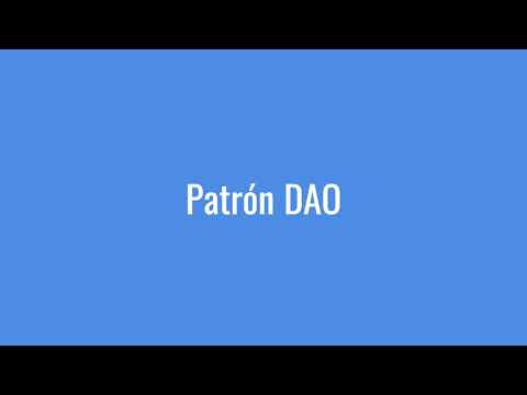Patrón DAO