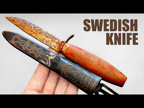 Rusty Swedish Frosts Mora Knife Restoration