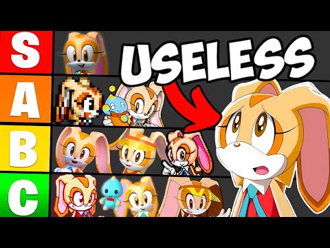 Ranking How USELESS Cream is in Every Sonic Game
