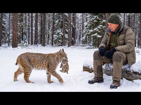 Bobcat Brought Her Dying Cub to a Man And Begging Him To Save Her Baby—What He Did Was Unthinkable