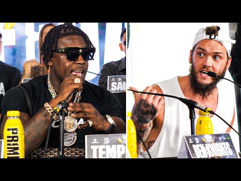 “YOU ARE GETTING KO’D” MIST & RYAN TAYLOR ANGRY PRESS CONFERENCE…