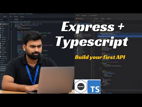 Express.js with TypeScript Explained | Build Your First API Step-by-Step @techlearningwithRajat