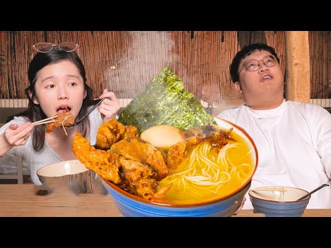 【再食就中風】極限挑戰日本匠人精神！超濃豬骨雞湯日式拉麵 ft.脆炸軟殼蟹放題