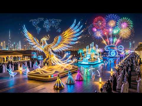 Dubai Festival of Lights Parade 2026 | Dazzling Night Spectacle in the UAE 🌟🎆