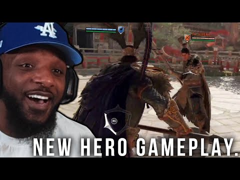 NEW HERO JUREN GAMEPLAY REVEAL! HE'S A MONSTER! [For Honor]