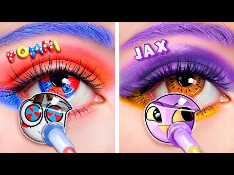 ¡Cambio de Imagen de Nerd a Pomni! ¡El Asombroso circo Digital! ¡Cómo Convertirse en Pomni!