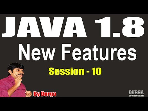 Java 8 New Features  || Method() and Constructor Reference || by Durga Sir